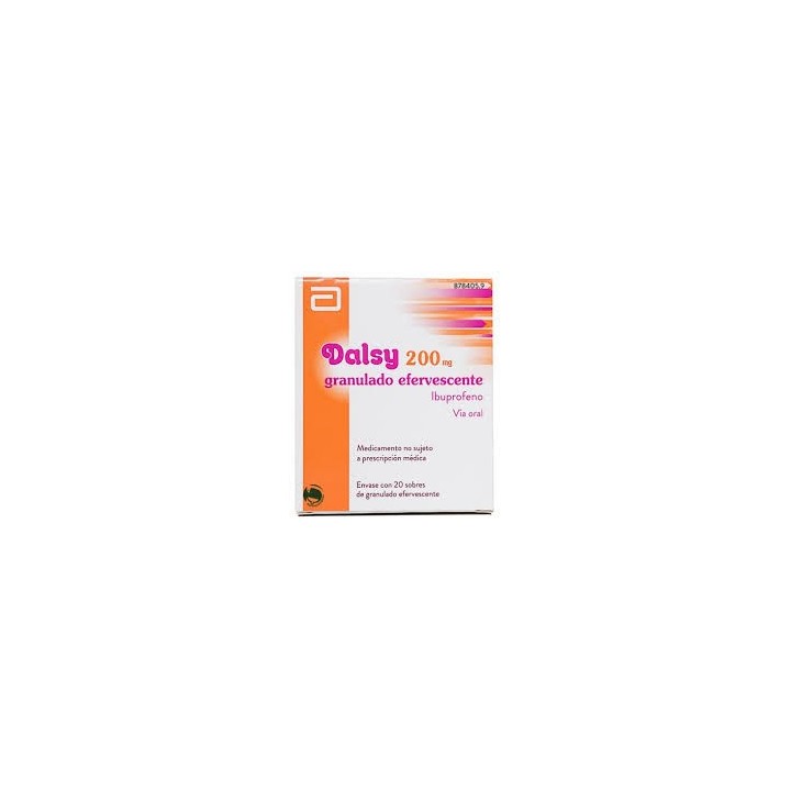 Dalsy 200 mg 20 sobres granulado efervescenteVESCENTE