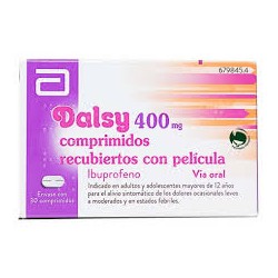 Dalsy 400 mg comprimidos  rcubiertos con pelicula