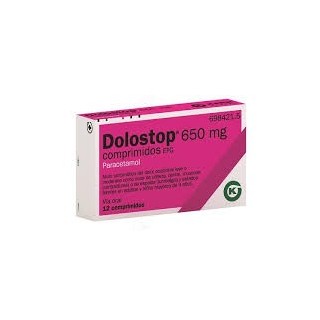 Dolostop 1 G 12 Comprimidos