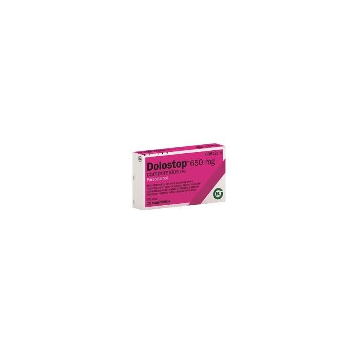  Dolostop 500 MG  20 Comprimidos