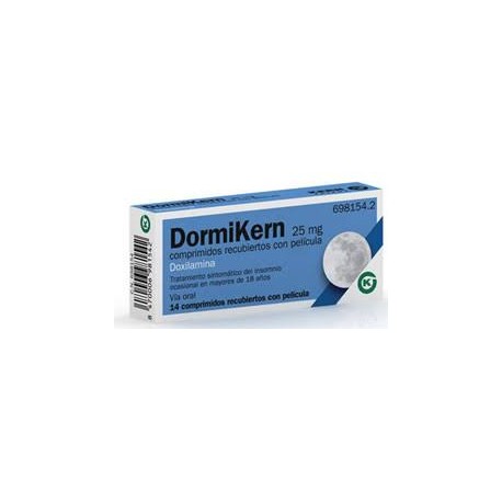 Dormikern 25 MG Comprimidos recubiertos con pelicula