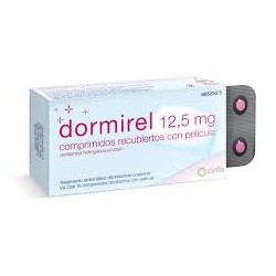 Dormirel 12,5 mg compriidos recubiertos con pelicula