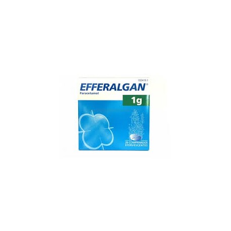 Efferalgan 1 G 20 comprimidos efervescentes