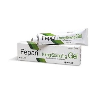 Feparil 10mg/g + 50mg/g Gel