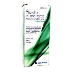 Fluidin Mucolitico 50 MG/ML Solucion Oral