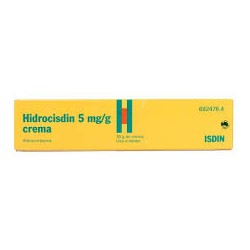 Hidrocisdin 5 mg/g Crema