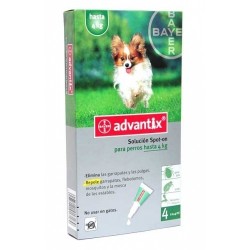 Advantix Solucion Spot-on para perros hasta 4 Kg