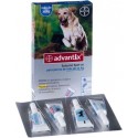 Advantix Solucion Spot-on para perros de mas de 10Kg hasta 25 Kg.Caja con 4 pipetas de 2,5 ml