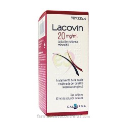 Lacovín 20 mg/mL Solución Cutánea 60 mL
