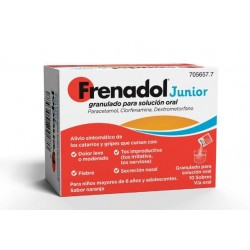 Frenadol Junior 10 Sobres sabor Naranja