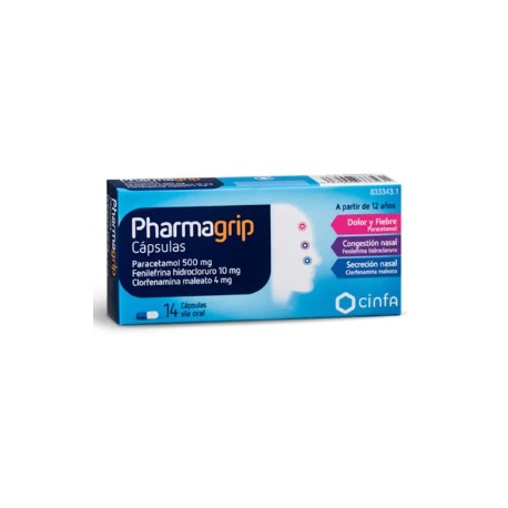 Pharmagrip 14 Cápsulas