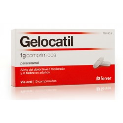 Gelocatil 1 g 10 Comprimidos