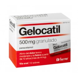 Gelocatil 500 mg 12 Sobres Granulado