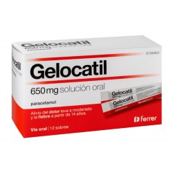 Gelocatil 650 mg Solucion Oral
