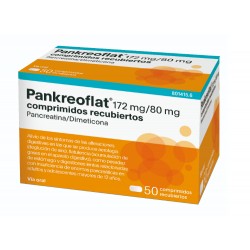 Pankreoflat 172 mg/80 mg Comprimidos Recubiertos