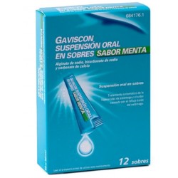 Gaviscon Suspension  Oral en sobres sabor Menta