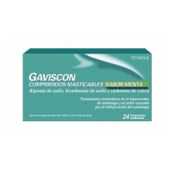 Gaviscon 24 Comprimidos Masticables Sabor Menta