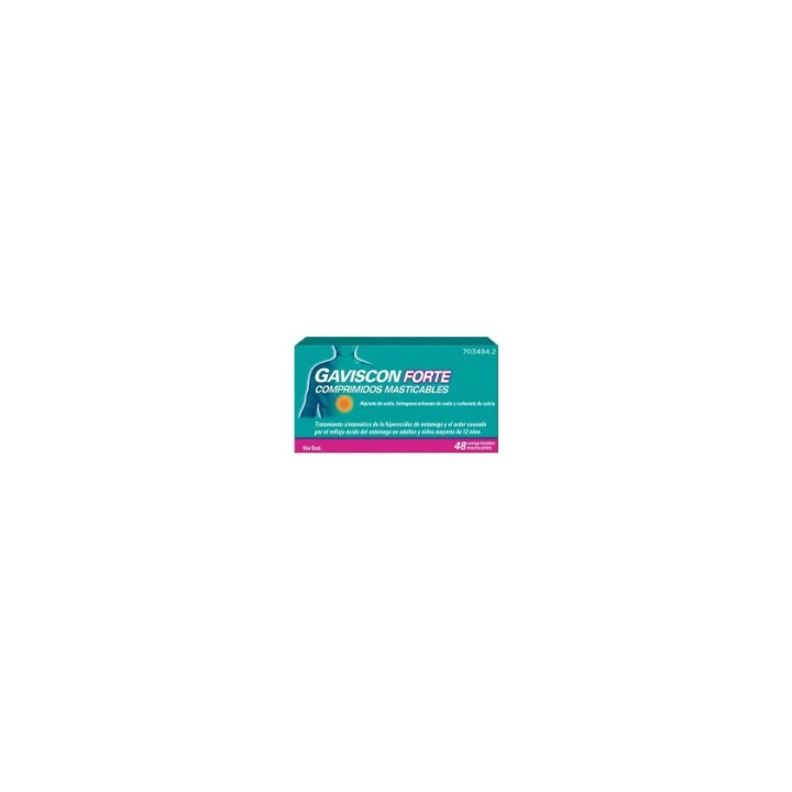 Gaviscon Comprimidos masticables Sabor Menta