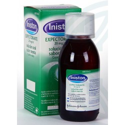 Iniston Expectorante 20 Mg/mL Solucion Oral 150 mL Sabor Menta