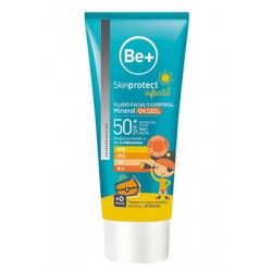 Be+ Skinprotect Fluido Mineral Facial y Corporal 0% Filtros Químicos SPF50+ 100mL