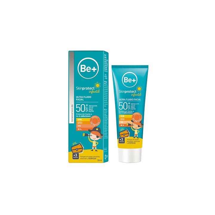 Be+ Skinprotect Ultra Fluido Facial SPF50+ 50mL