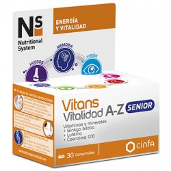 NS Vitans Vitalidad A-Z Senior 30 Comp.