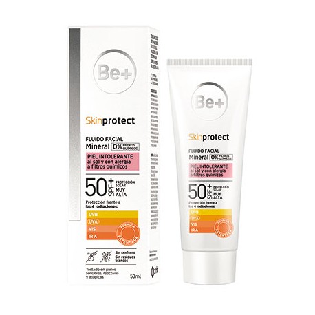 Be+ Skinprotect Crema Piel Intolerante SPF50+ 50mL