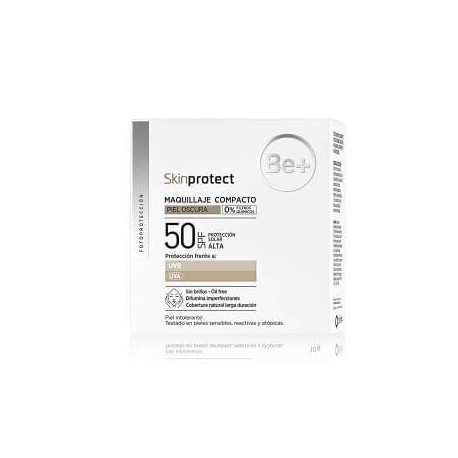 Be Skinprotect Maquillaje Compacto SPF50 Piel Oscura