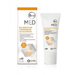 Be+ Gel Reductor y Reparador de Cicatrices SPF50+ 20 mL