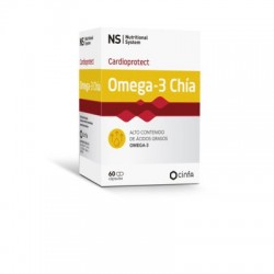 NS Cardioprotect Omega-3 Chía 60 Caps.